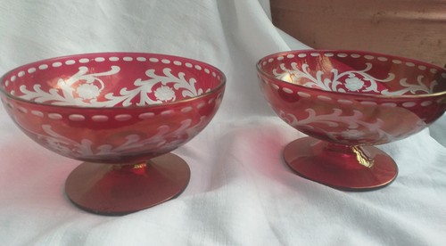 Böhmisches glas schale - glas,,