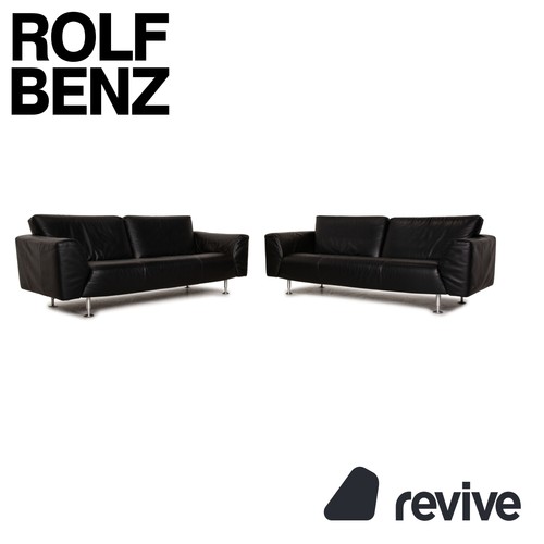 Rolf benz 250 leather sofa - 250,