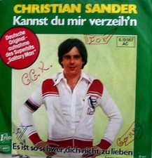 7" COVERVERSION NEIL DIAMOND 1977 ! CHRISTIAN SANDER : Kannst Du mir verzeihn