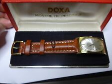 DOXA-Vintage Armbanduhr -18KT Gelbgold