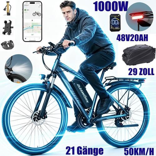 Bike 1000w 29 - km/h, e-bike
