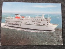 RAR  seltene AK  alter Zeit ca 1990 ! Schiff  Fähre Fährschiff MS LANGELAND III