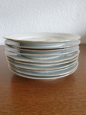 Kuchenteller mit Goldrand 