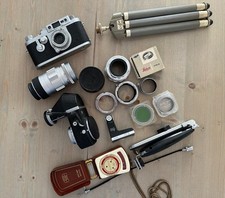 LEICA IIIg mit sehr viel Zubehör aus Familienbesitz