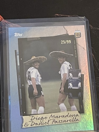 Topps diego maradona - maradona, daniel