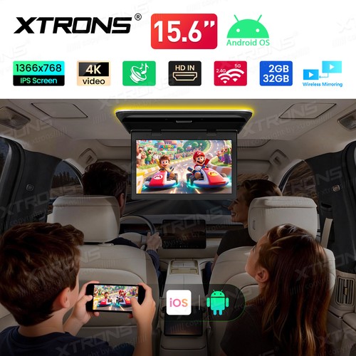 Deckenmonitor android - 15,6",