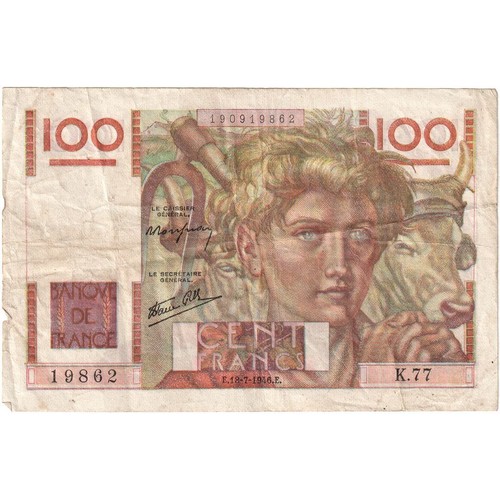 Frankreich 100 francs jeune - francs,,