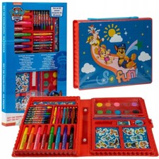 Malkoffer Paw Patrol Koffer Schreibset Malset Chase Rubble Bastelset Bild malen