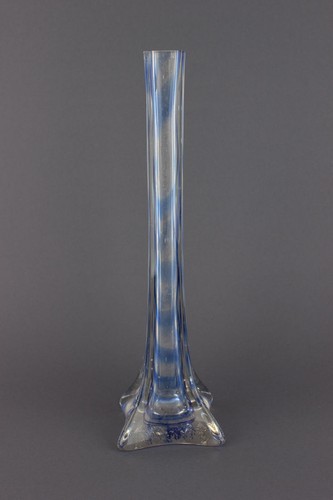 Blaue vintage stangenvase - vintage,