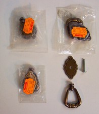 4 x OVP Möbelbeschläge Messing Schubladengriff, Schublade Griff,  Möbelbeschlag