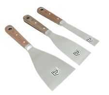 Malerspachtel-Set 25mm+50mm+75mm Edelstahl Rostfrei Malerspachtel Spachtel