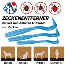 3er Set Zeckenhaken Zecken