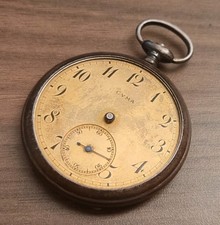 CYMA Brevets Schweizer mechanische Taschenuhr 0,800 Silber alt vintage Uhrwerk