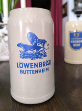 Maßkrug Löwenbräu Buttenheim 1 Liter Löwenbrauerei