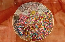 Bastelschmuck Konvolut Perlen