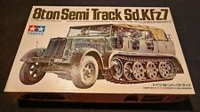 1/35,Tamiya,German 8Ton Semi Track Sd.Kfz.7,Motorized,Zensiertes Vintage Modell