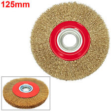 Scheibenbürste Drahtbürste Rundbürste 125 mm Topfbürste Zopfbürste Stahlbürste