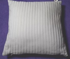 NEU!Vintage Nostalgie Shabby Landhaus 1 Deko Couch Kissen 36x36 SAMT OPTIK Beige