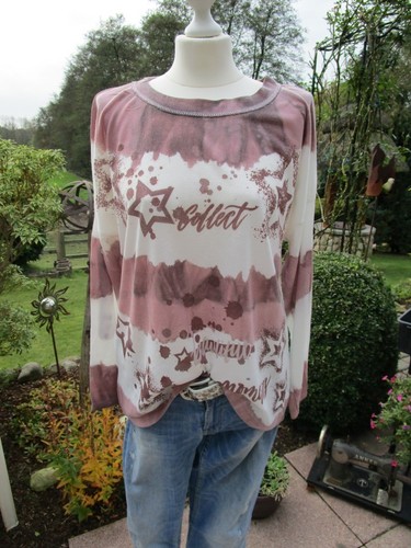 Shirt italy neu langarm - italy, lila