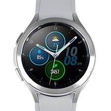 Samsung Galaxy Watch 4 Classic 46 mm Silber LTE Smartwatch