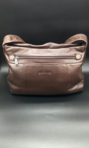Vintage leder handtasche - leder,