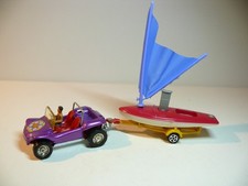 CORGI TOYS Gift Set 26 (beach buggy&sailing boat) in OVP von 1971, unbespielt