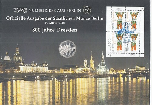 Pin berlin numisbrief 800 - pin,