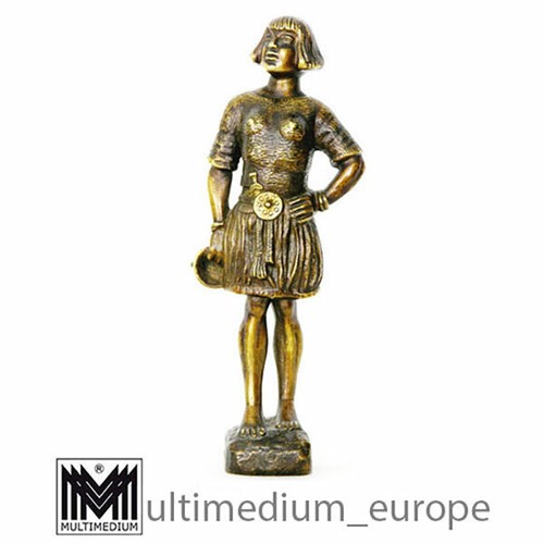Alte messing metall figur - alte,
