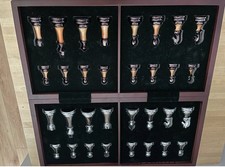 Schachspiel Holz Unbenutzt