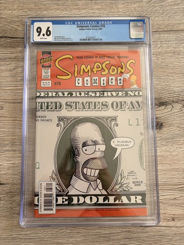 Simpsons comics cgc - –,