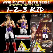 WWE MATTEL ELITE SURVIVOR SERIES 2025 - 1-2-3 KID WRESTLING FIGUR BASIC WARGAMES