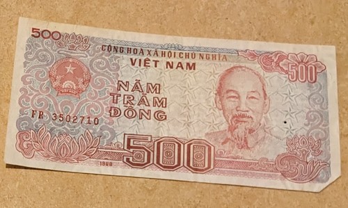 Vietnam 500 dong geldschein - vietnam,