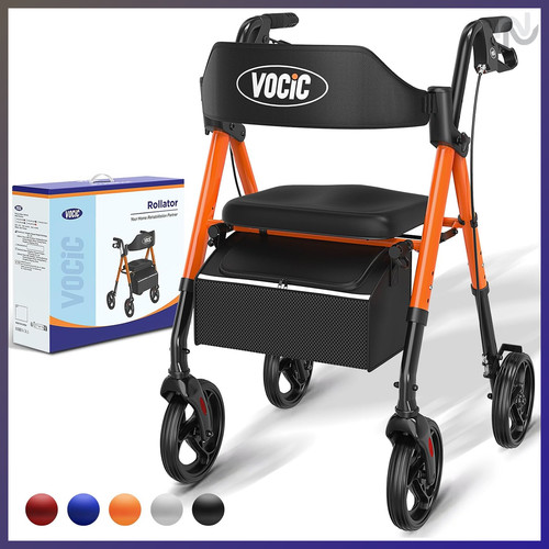 Rollator faltbar leicht mit - rollator,