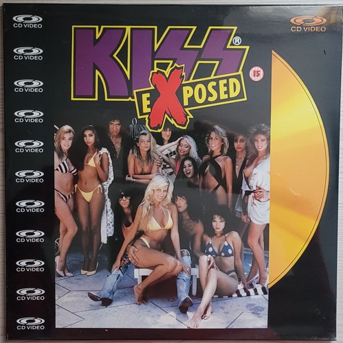 Laserdisc kiss exposed - laserdisc,