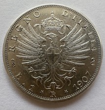 Lira 1907 italien rom - 1,