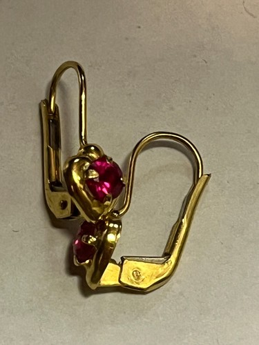 10kt gold baby rosa herz - 10kt,