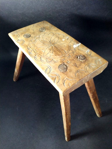 Hocker schemel bänkchen i - schemel,