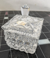 Zuckerdose Aus Glas Kristallglas Bleikristall 60/70er Jahre