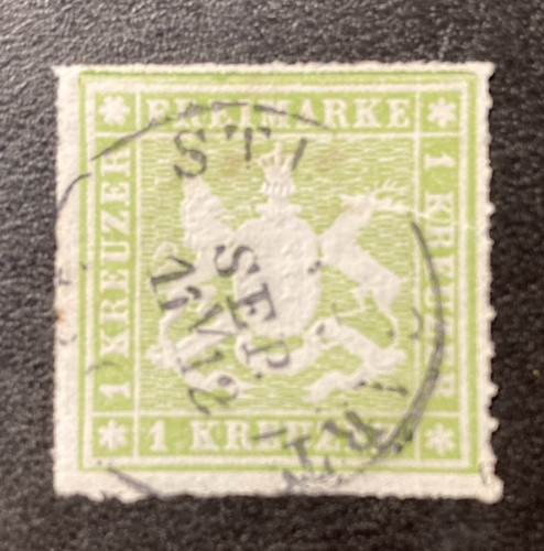 Württ 1865 kr - 1865:, 1