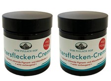 2x 50ml Altersflecken-Creme vom Pullach Hof, Creme Salbe gegen Altersflecken