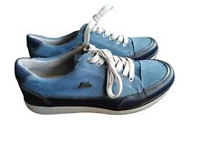 Joya Switzerland Sonja Blue Jeans Sneaker  Schnürschuhe Bequem Damen Gr. 38 1/3