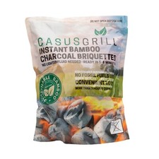 Bambus Grillbriketts 1 Kg- starke Hitzeentwicklung- Nachhaltig- top Brenndauer