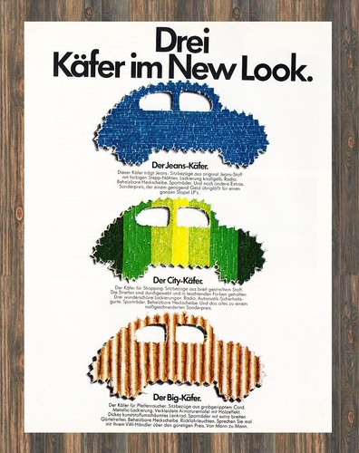 Volkswagen käfer reklame - vw,