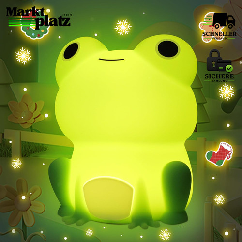 Nachtlicht frosch led touch - nachtlicht,
