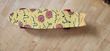 Globe Penny Board Skateboard Pizza, kaum befahren