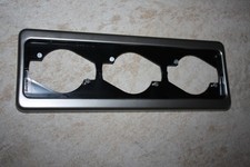 Berker Modul MB / STAR Edelstahl 3-fach Rahmen waagerecht