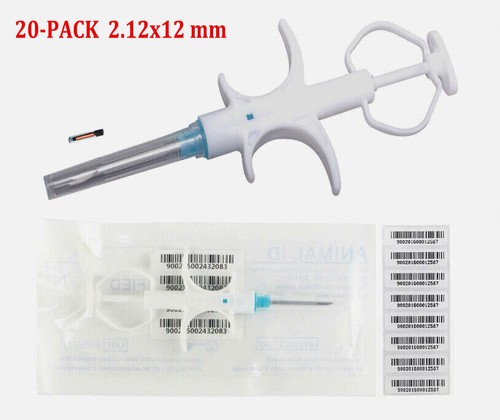 20x mikrochip tiertransponder - 20x,