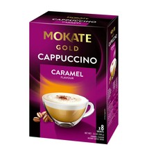 Cappuccino Gold Caramel - Getränkepulver 100g - Getränkepulver 8x12,5 g = 100g
