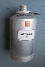 12,5 Liter Aluminium Transportkanne Flasche für Alkohol Aethanol