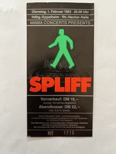 Alte Konzertkarte Ticket